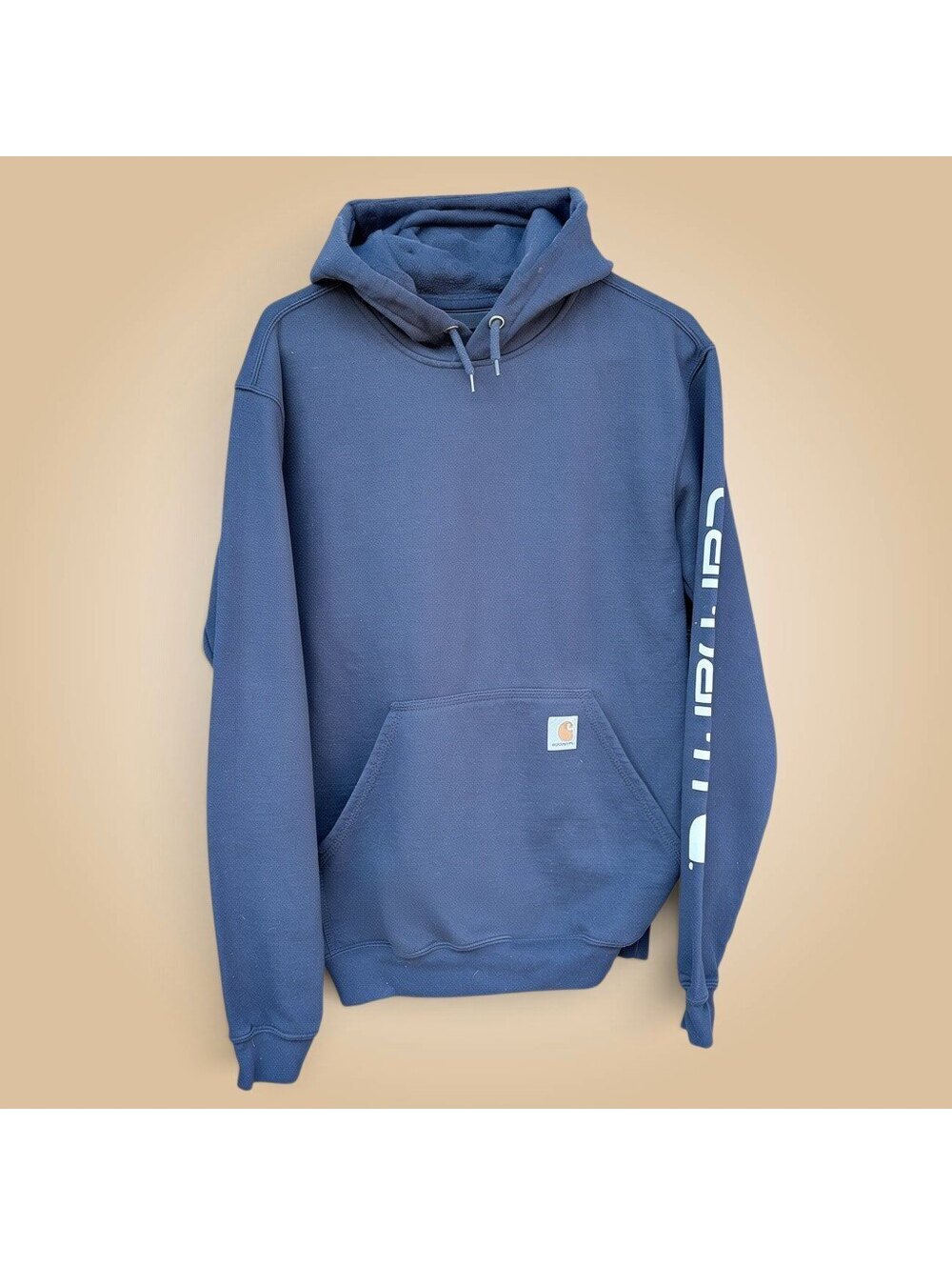 Carhartt loose fit blue hoodie